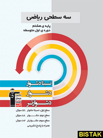 ریاضی هشتم سه سطحی قلم چی