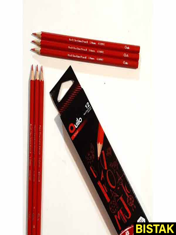 مداد قرمز کویلو 12 عددی Quilo